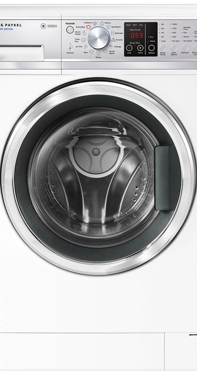 Fisher & paykel 8.5 kg front load washing machine & 5kg hot sale dryer combo