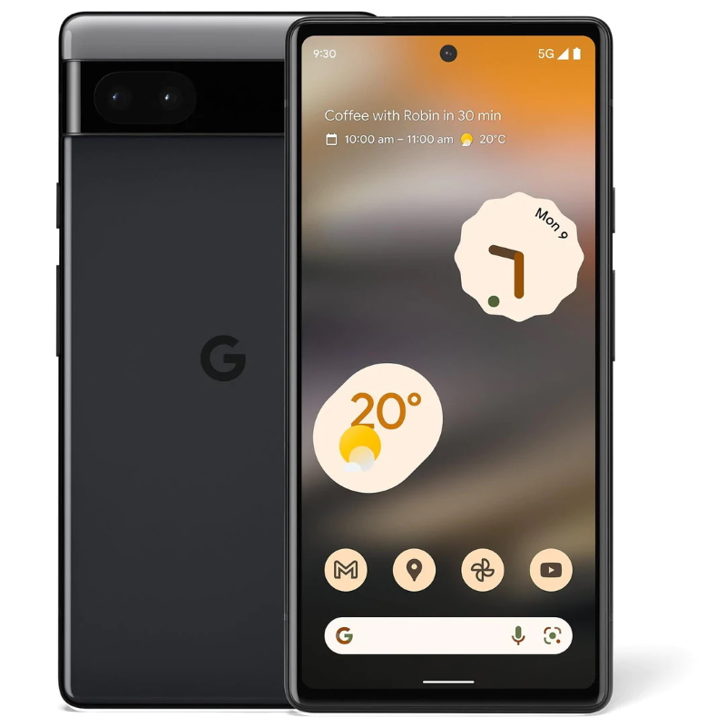 Google Pixel 6a 128GB (Chalk) for $9.36 a week | Difrent Rental