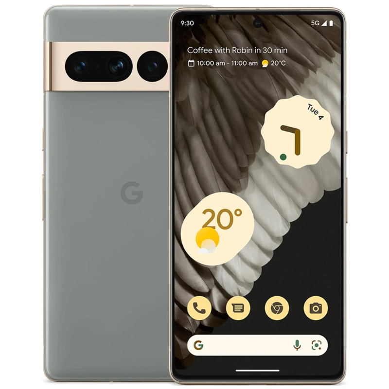 Google Pixel 7 128GB (Lemongrass) for $15.62 a week | Difrent Rental